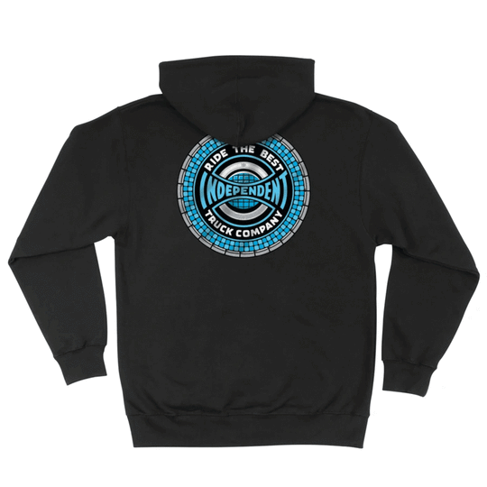 INDEPENDENT Tile Span Mens Zip Up Hoodie