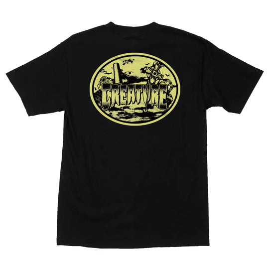 Headstone Creature Mens T-Shirt