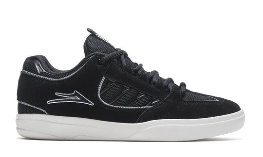CARROLL Black/White suede