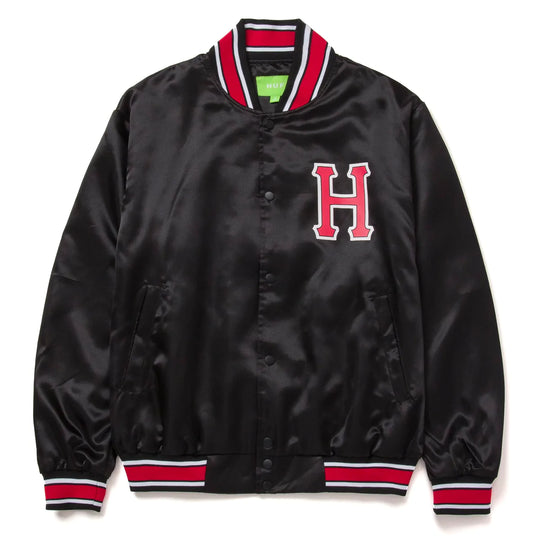 CRACKERJACK SATIN BASEBALL JACKET