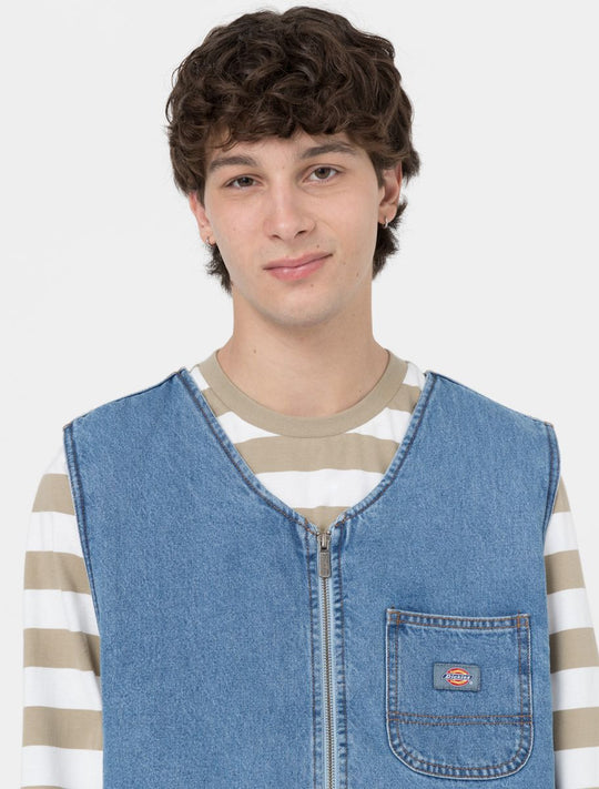 Gilet in Denim
