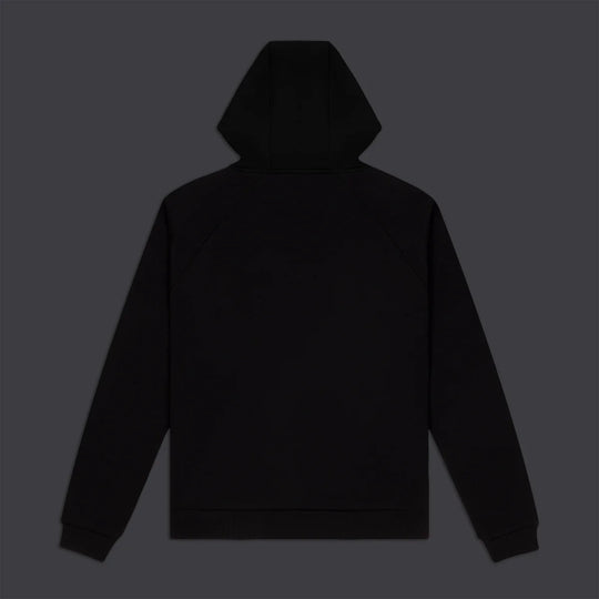 Party Hard Skull Hoodie Black