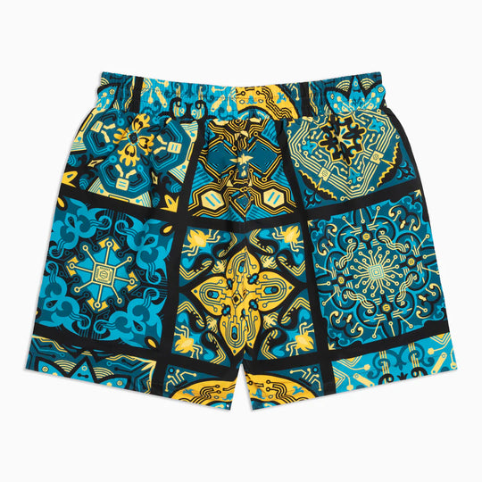 Maioliche Blu Swimshorts