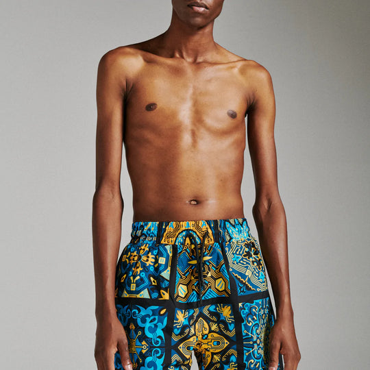 Maioliche Blu Swimshorts