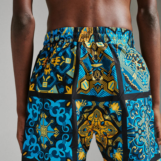 Maioliche Blu Swimshorts