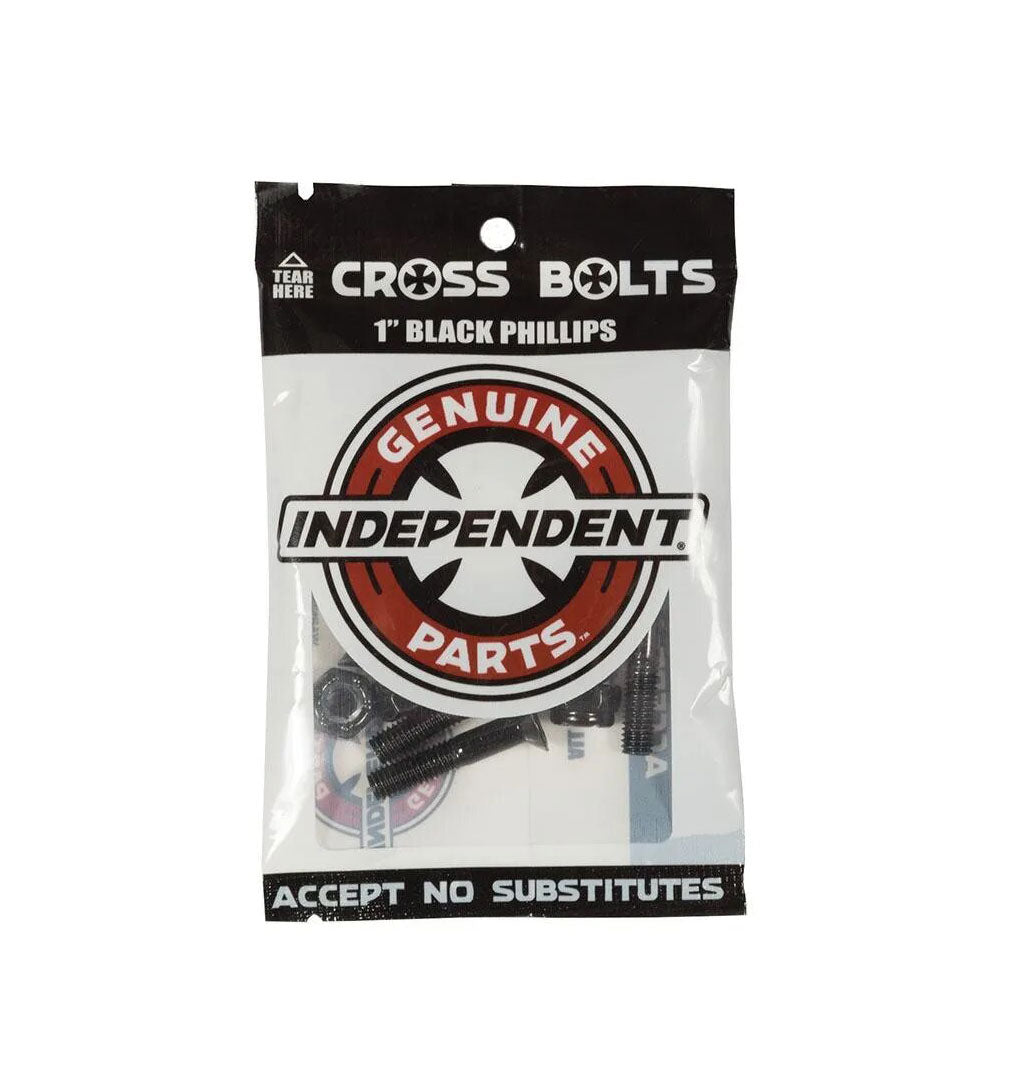 INDEPENDENT - GENUINE PARTS CROSS HARDWARE 1´ PHILLIPS - BLACK