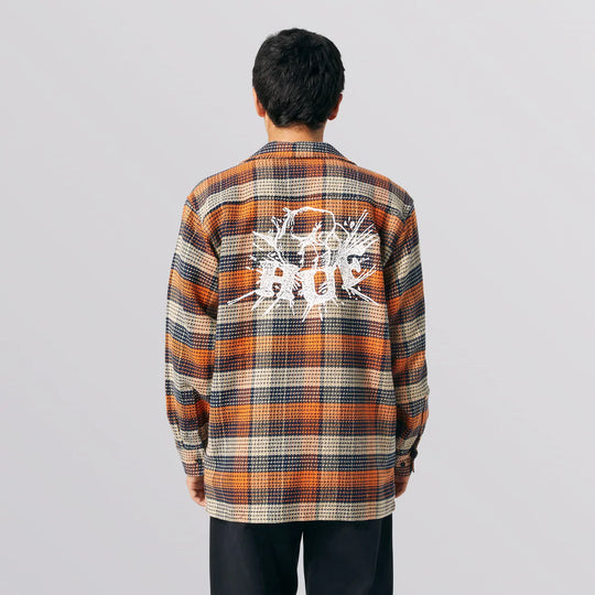 SMASH FLANNEL OVERSHIRT