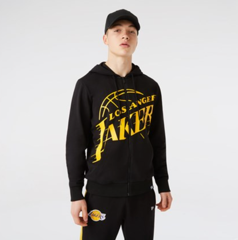 Lakers zip up hoodie shop