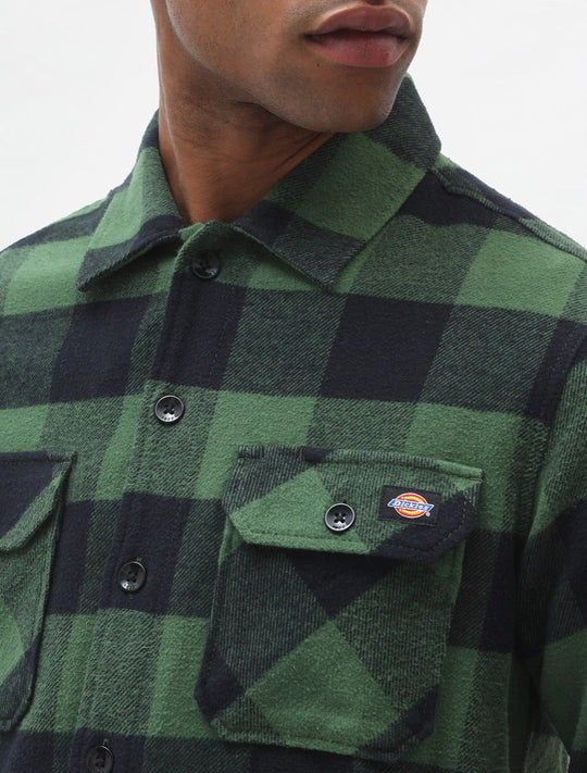 Camicia New Sacramento in Green