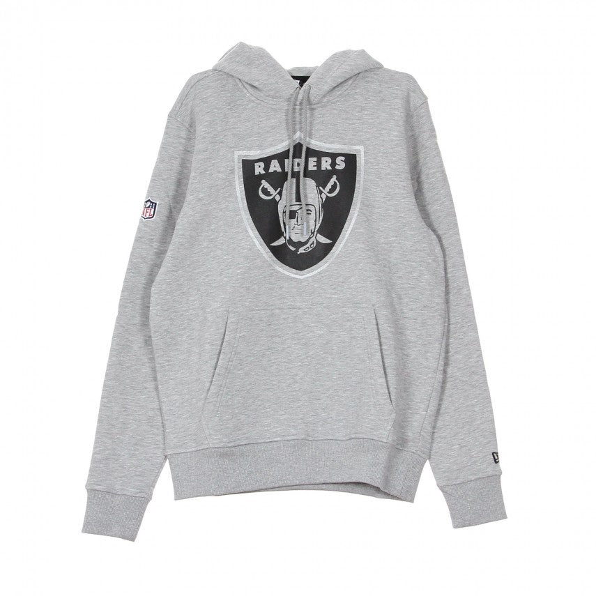 New Era NFL Oakland Raiders Fan Pack Hoodie Grey Heather