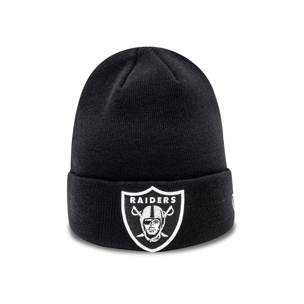 Las Vegas Raiders Essential New Era NFL Beanie Knit