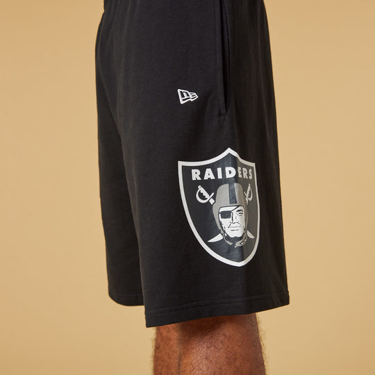 Black Las Vegas Raiders Washed Team Logo