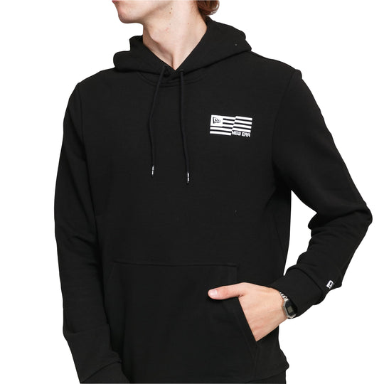 New Era Cont graphic print PO Hoody New Era black