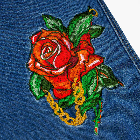 Pink Chino Denim Shorts