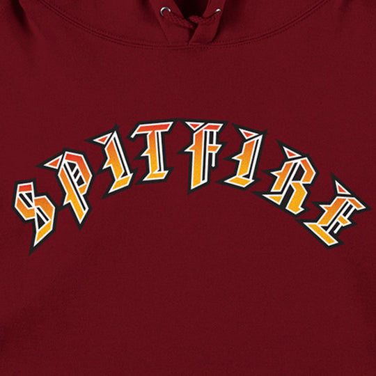 Spitfire Olde And Bighead Fill Sleeve Currant Red/Yellow