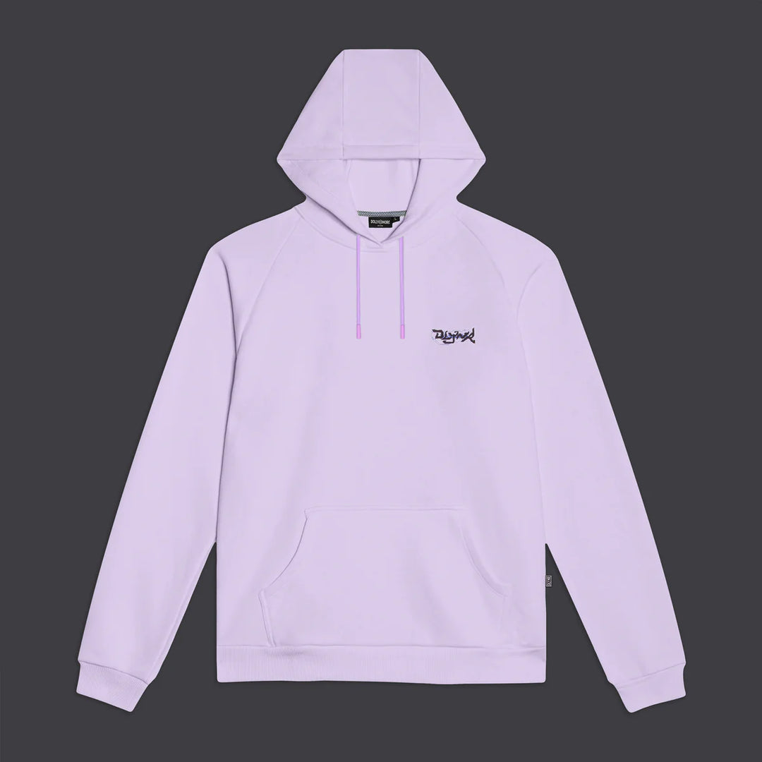 DLYNR Cyber Letters Hoodie Lavender