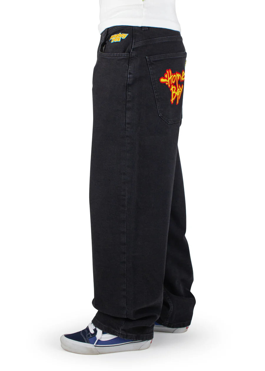 x-tra MONSTER PENCIL Denim WASHED BLACK