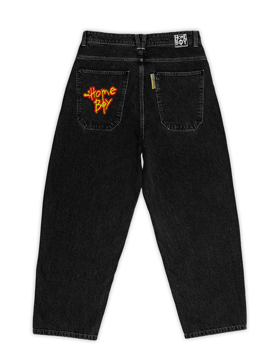 x-tra MONSTER PENCIL Denim WASHED BLACK