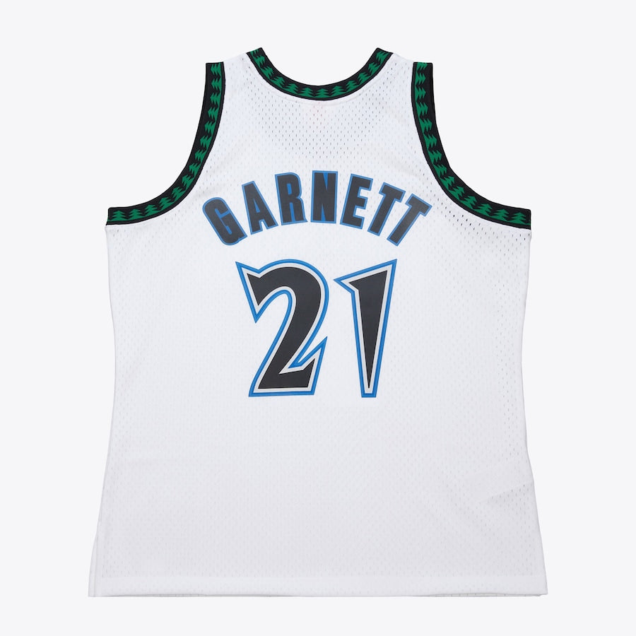 Men's Kevin Garnett White Minnesota Timberwolves 2003/04 Swingman Jersey