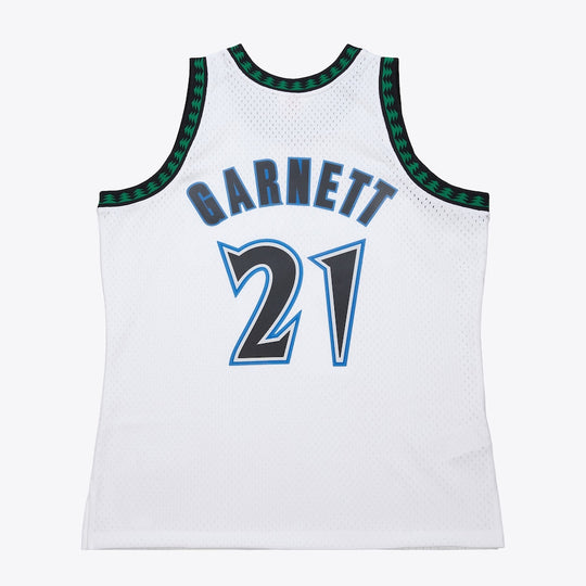 Men's Kevin Garnett White Minnesota Timberwolves 2003/04 Swingman Jersey