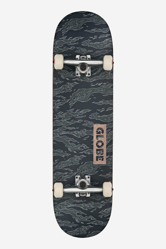GOODSTOCK 8.5FU COMPLETE SKATEBOARD - BLACK CAMO