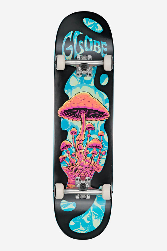 G1 MIND EXPANSION 8.25 COMPLETE SKATEBOARD - BLACK/GREEN