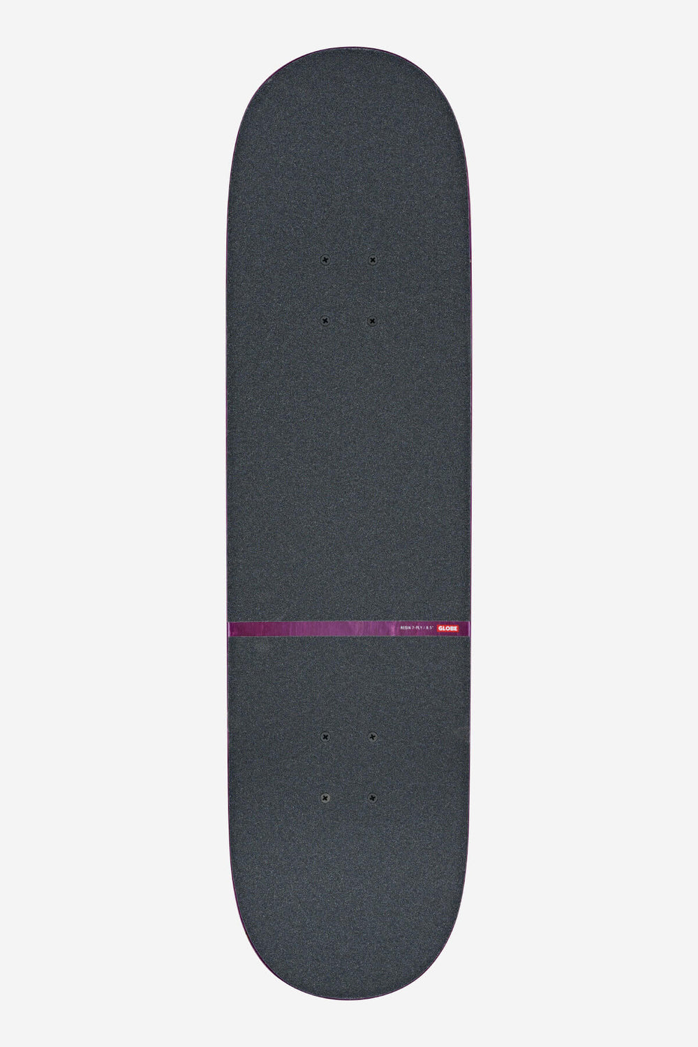 G1 MIND EXPANSION 8.5 COMPLETE SKATEBOARD - OFF-WHITE/PURPLE