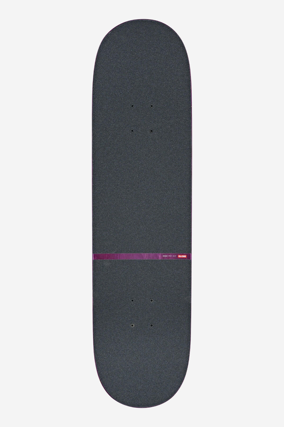 G1 MIND EXPANSION 8.5 COMPLETE SKATEBOARD - OFF-WHITE/PURPLE