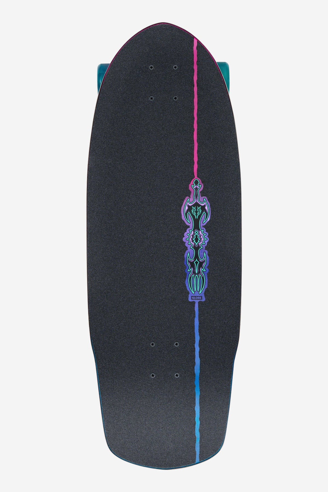 TALON 30" CRUISERBOARD - BLACK/BLUE/GREEN