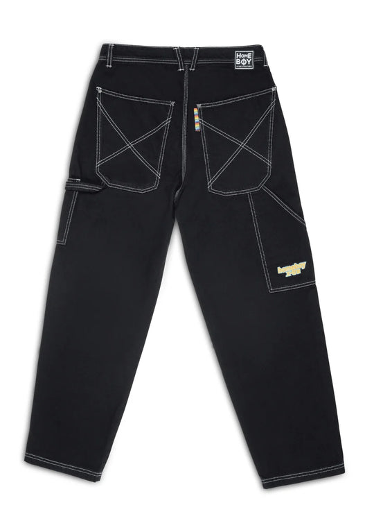 x-tra WORK PANTS Black