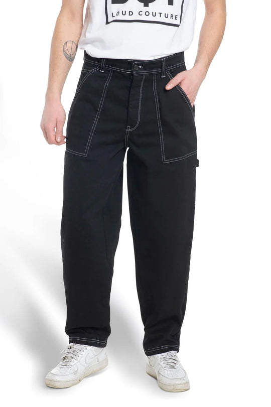 x-tra WORK PANTS Black