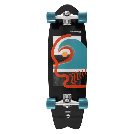 Arbor X Carver CX Surfskate Fat Fish 32