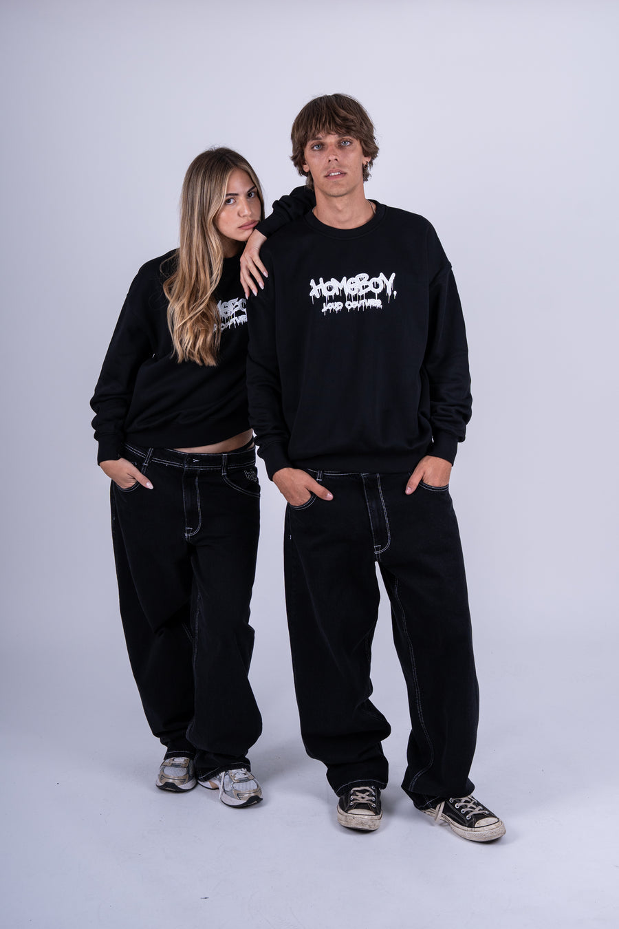 X-TRA MONSTER HB. DENIM WASHED BLACK