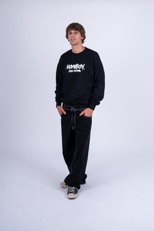 X-TRA MONSTER HB. DENIM WASHED BLACK