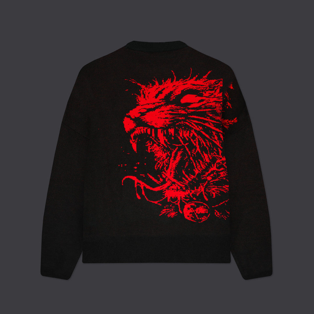 Satanicat Over Sweater