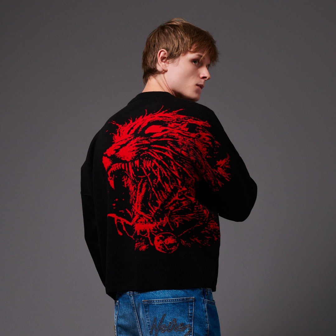 Satanicat Over Sweater