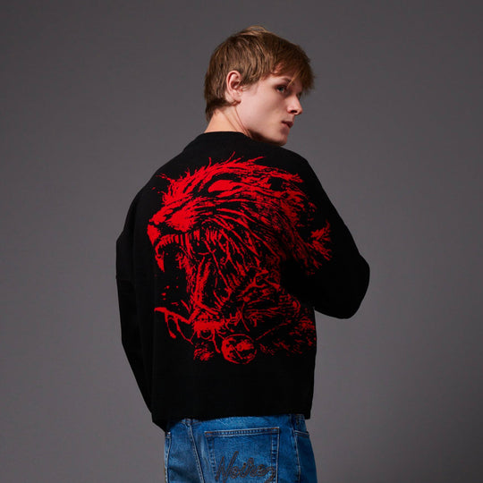 Satanicat Over Sweater