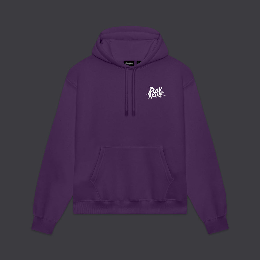 Satanicat Hoodie Purple Reign