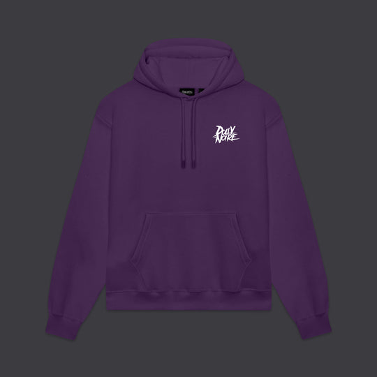 Satanicat Hoodie Purple Reign