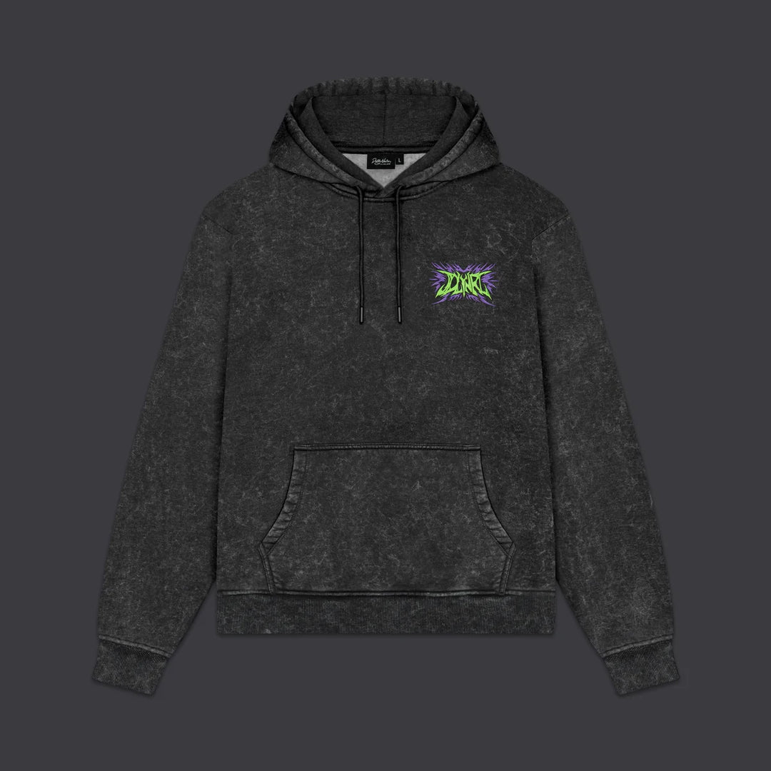 Demon's Grasp Hoodie Acid Black