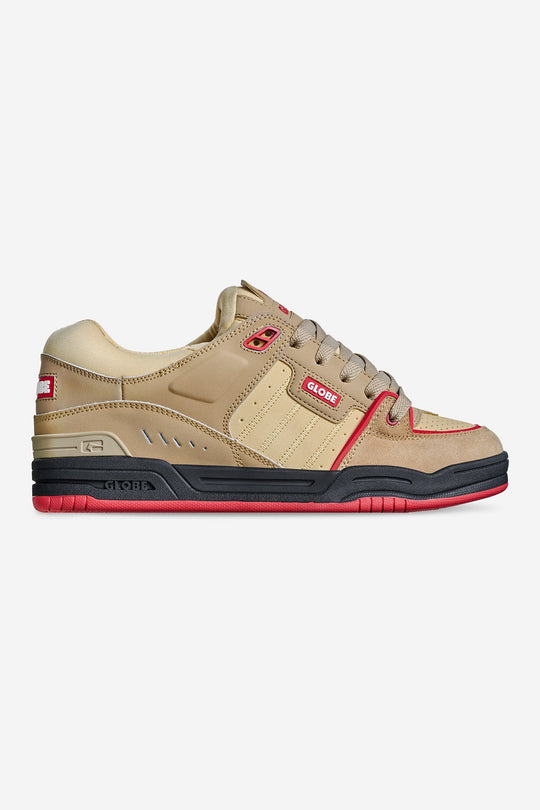 FUSION - KHAKI/RED