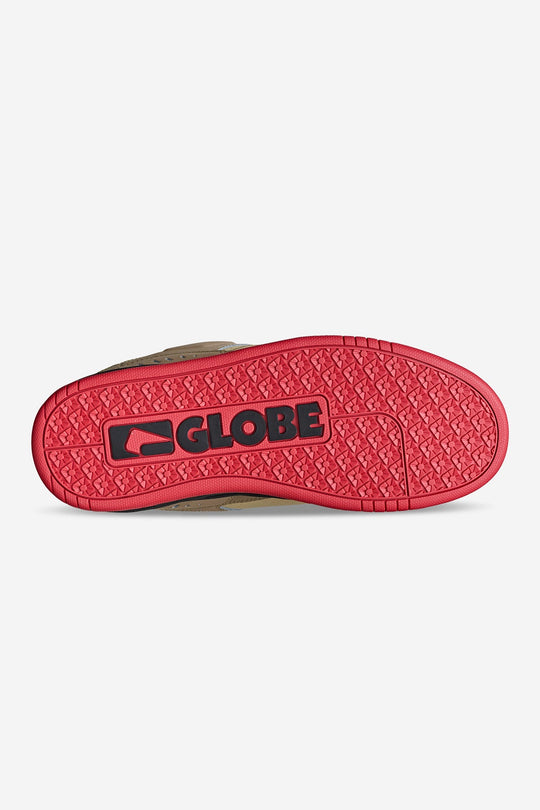 FUSION - KHAKI/RED