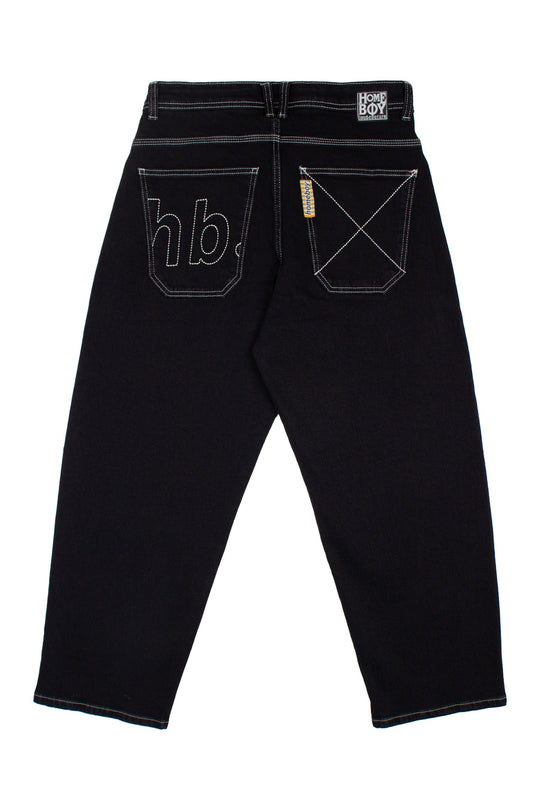 X-TRA MONSTER HB. DENIM WASHED BLACK