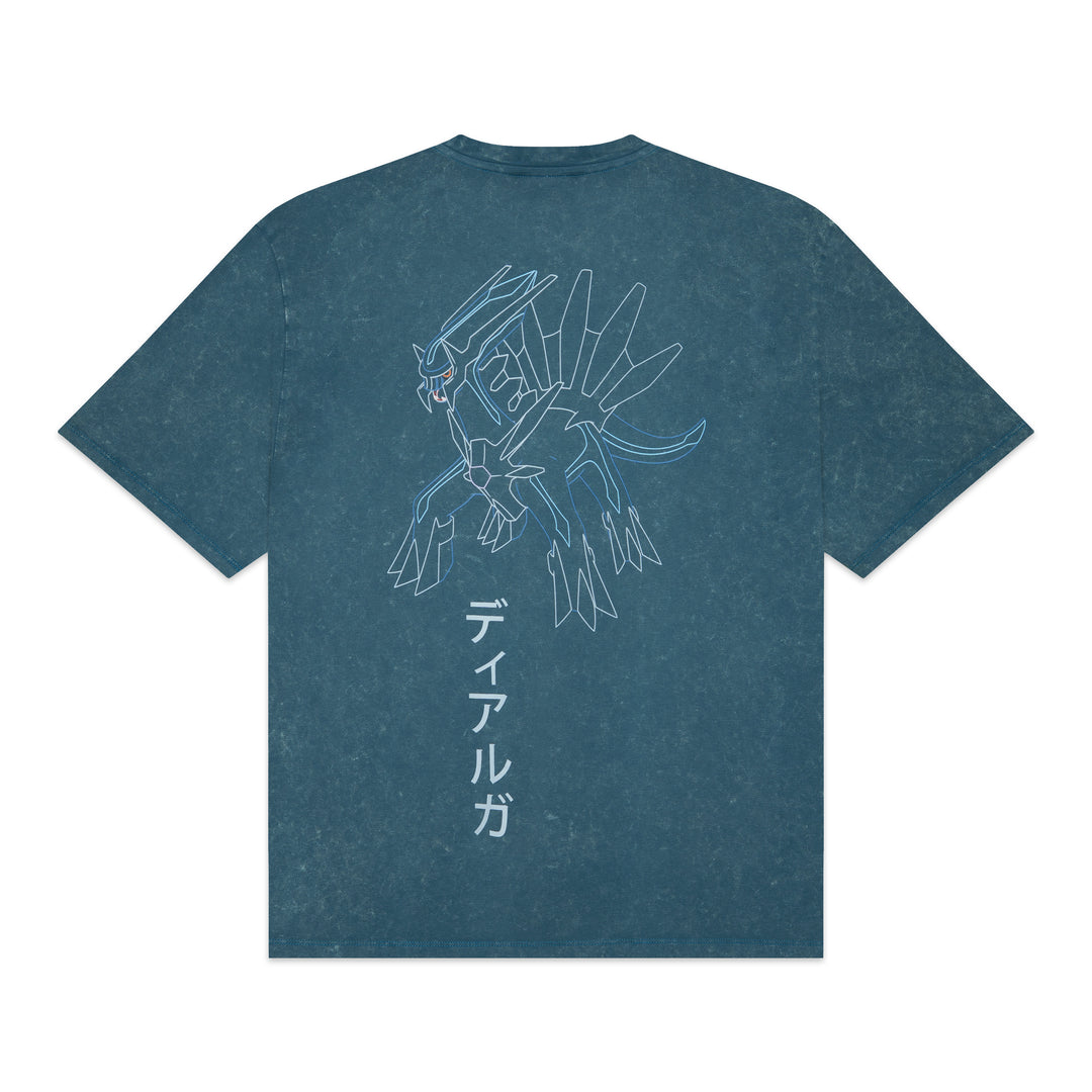 Dialga Tee Acid Blue