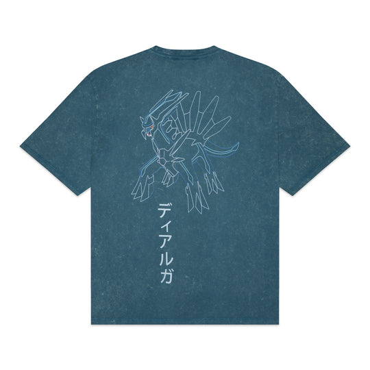 Dialga Tee Acid Blue
