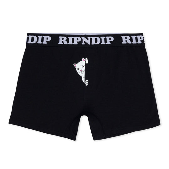 PEEK A NERMAL BOXERS (BLACK)