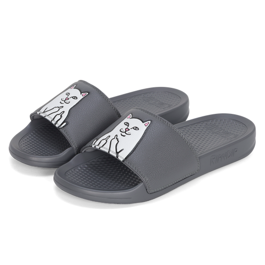 LORD NERMAL SLIDES (CHARCOAL) Regular price