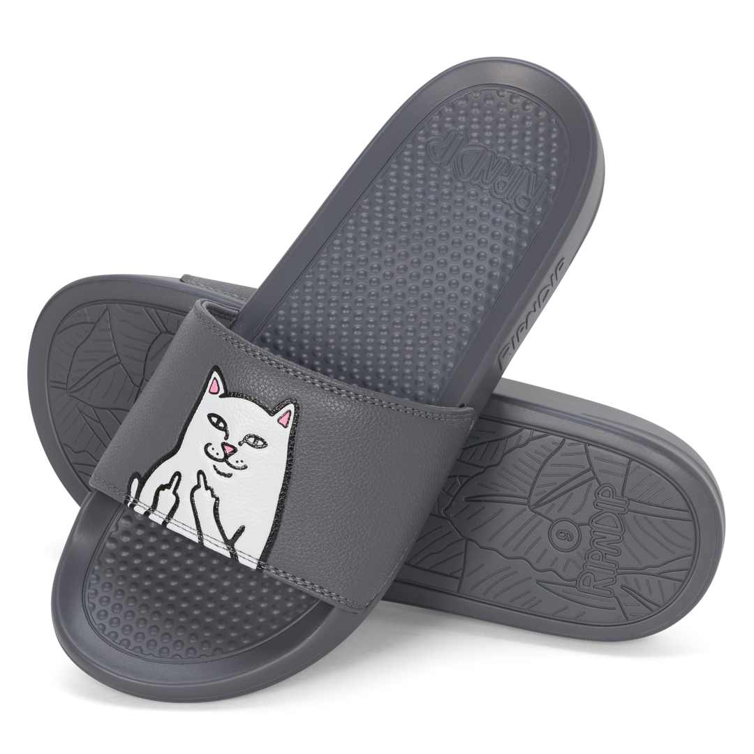 LORD NERMAL SLIDES (CHARCOAL) Regular price