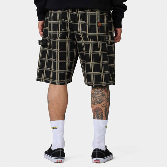 Carpenter Big Shorts Black Check