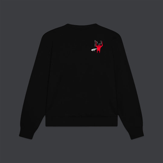 Who's Evil? Crewneck Black